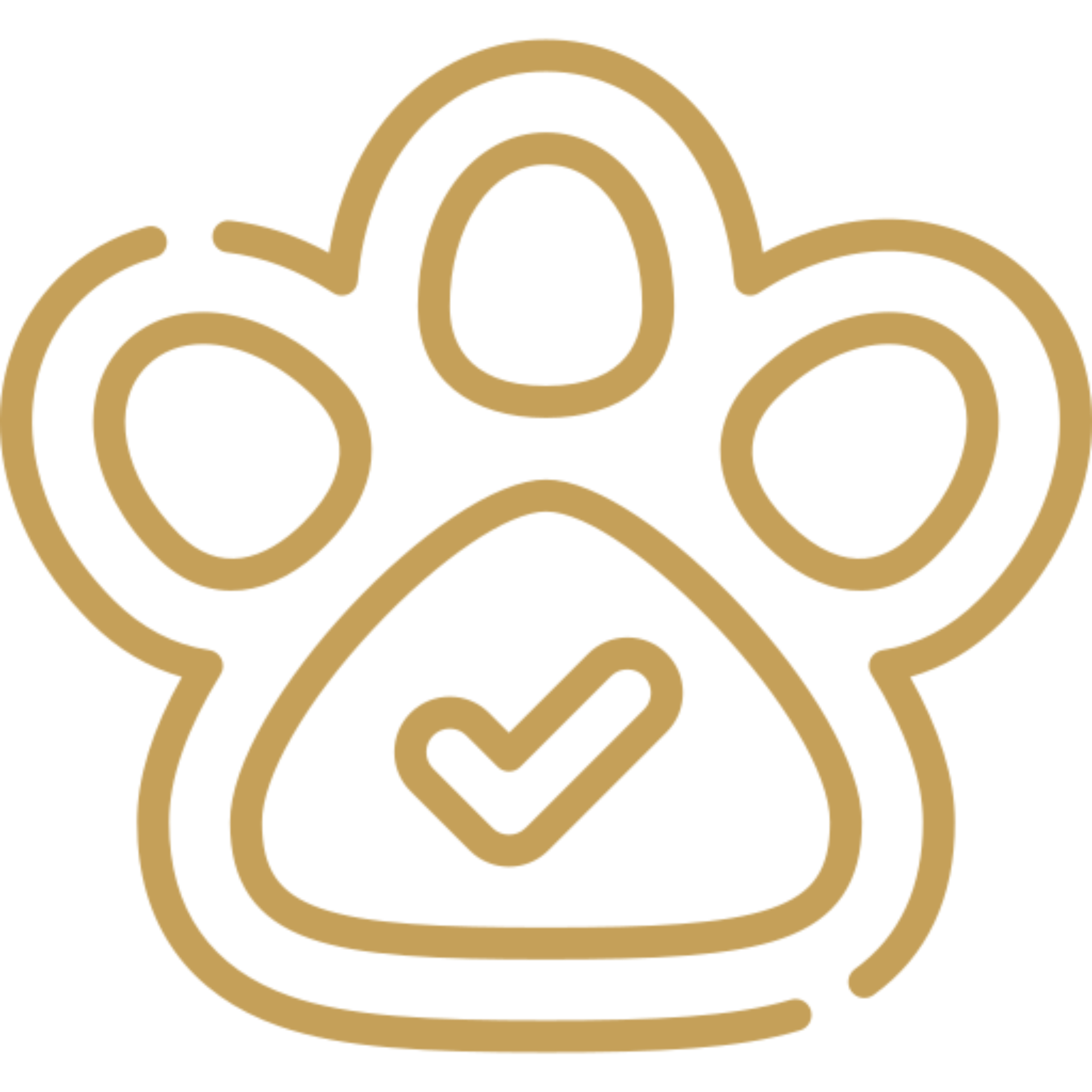 Pet-friendly approval symbol